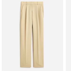 NWT J. Crew Essential Pant in City Crepe sz 12 Light Beige